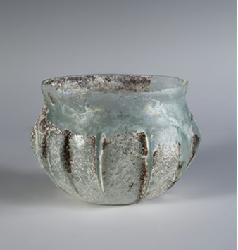 Roman era glass bowl